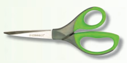 Q-CONNECT+KF03987+stationery%2Fcraft+scissors+Green%2C+Grey%2C+Metallic
