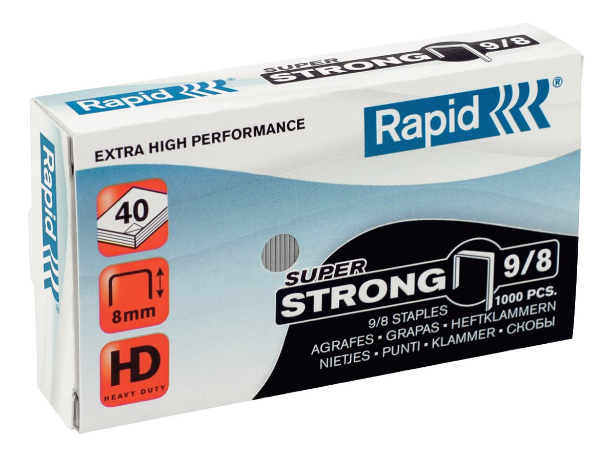 Rapid 9/8 Staples pack 5000 staples, 58 in distributor/wholesale stock ...