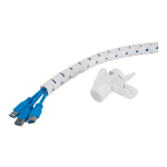 Neomounts ADS06-142WH Kabelspiraal - voor 1-5 kabels - universeel