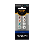 Sony EP-EX10A headphone pillow White 4 pc(s)