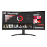 LG 34WR50QC-B computer monitor 86.4 cm (34") 3440 x 1440 pixels UltraWide Quad HD LCD Black