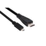 CLUB3D Micro HDMI™ to HDMI™ 2.0 4K60Hz Cable 1M / 3.28Ft