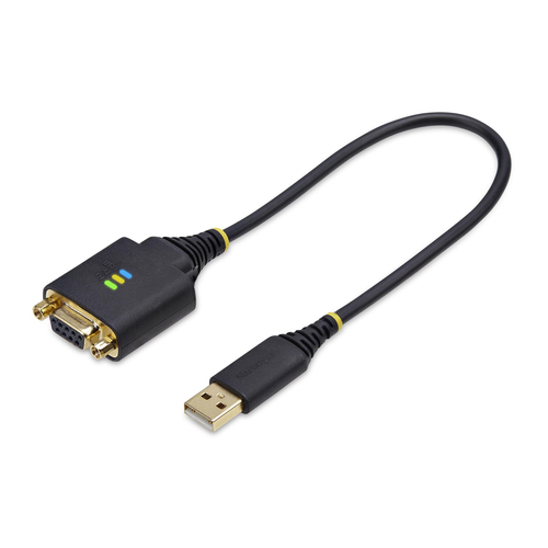 StarTech.com 1ft/30cm USB to Null Modem Serial Cable