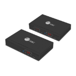 Siig CE-H23A11-S1 AV extender AV transmitter & receiver Black