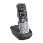 Gigaset E560 Analoge-/DECT-telefoon Zwart, Zilver