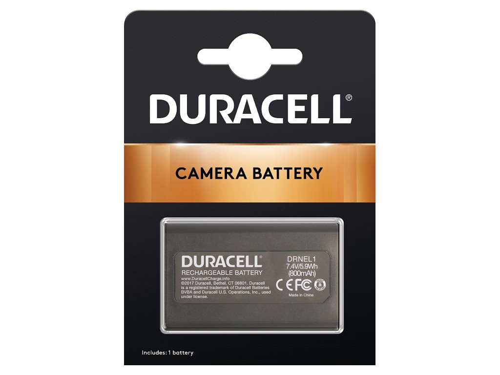 Image of Duracell Camera Battery - replaces Nikon EN-EL1 Battery