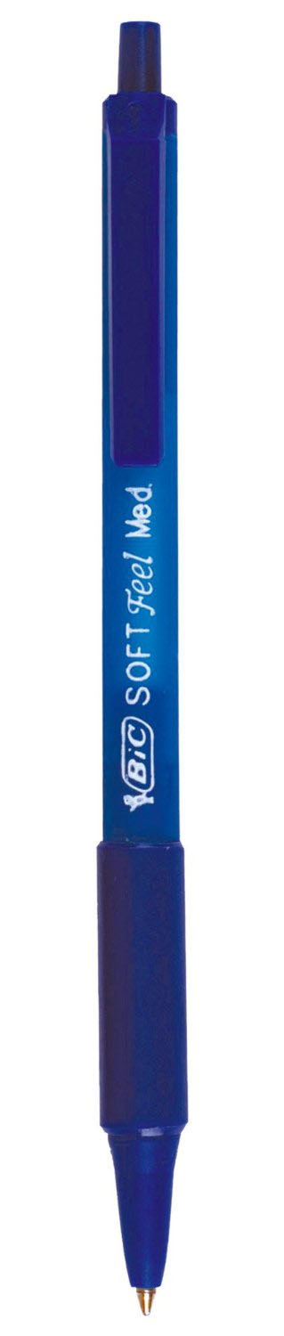BIC 8373982 ballpoint pen Blue Clip-on retractable ballpoint pen 12 pc(s)