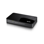 Zyxel GS-108S v2 Unmanaged Gigabit Ethernet (10/100/1000) Black