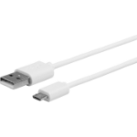 eSTUFF ES603007 USB cable 1 m USB 2.0 USB A Micro-USB B White