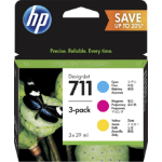 HP P2V32A/711 Ink cartridge multi pack C,M,Y 29ml Pack=3 for HP DesignJet T 520