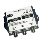 Schwaiger KFR6025531 multischakelaar voor satelliet 2 ingang(en) 1 uitgang(en)