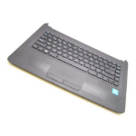 HP 858077-051 laptop reserve-onderdeel Behuizingsvoet + toetsenbord