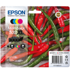 Epson 503XL inktcartridge 4 stuk(s) Origineel Hoog (XL) rendement Zwart, Cyaan, Magenta, Geel