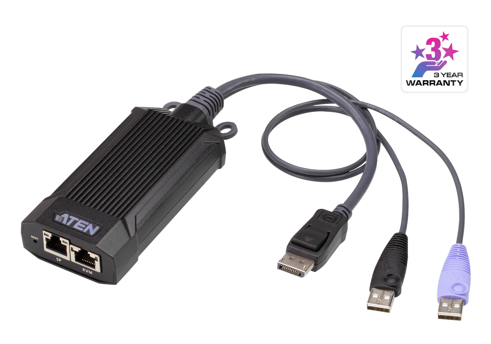 Image of ATEN KG9900T KVM switch Black. Purple