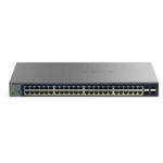 NETGEAR GS752TPv3 Managed L2/L3/L4 Fast Ethernet (10/100) Power over Ethernet (PoE) 1U Black