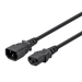 Monoprice 6329 power cable Black 35.4" (0.9 m) C14 coupler C13 coupler