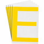 Brady TS-152.40-514-E-YL-20 self-adhesive symbol 20 pc(s) Yellow Letter