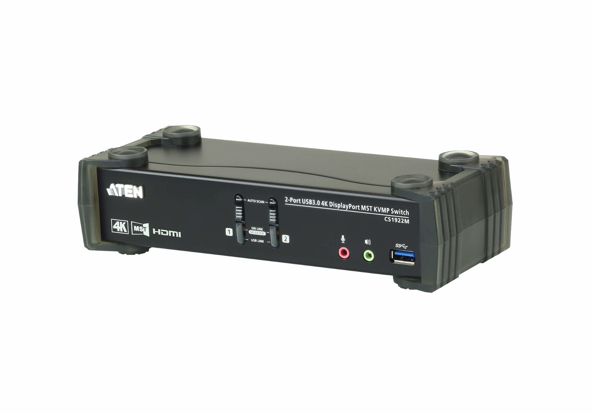 ATEN CS1922M KVM switch Black