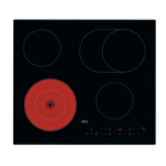 AEG 3000 Series 60cm 4 Zone Ceramic Hob - Black