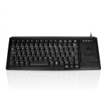 Accuratus K82D keyboard USB QWERTY UK International Black