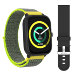 Entity AERO SMARTWATCH YELLOW NYLON 5.11 cm (2.01") TFT 48.7 mm Digital 240 x 296 pixels Touchscreen Black