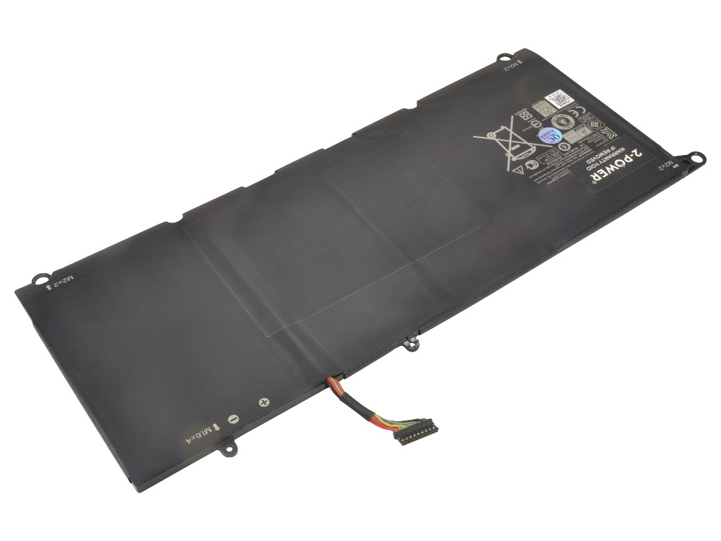 Image of 2-Power 7.5v, 6 cell, 52Wh Laptop Battery - replaces 0N7T6