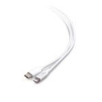 C2G 3ft (0.9m) USB-C® Male to Lightning Male Sync and Charging Cable - White