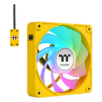Thermaltake CT120 EX Reverse ARGB Sync PC Computer case Fan 12 cm Yellow 3 pc(s)