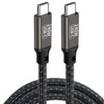 JLC Type C (Male) to Type C (Male) Cable –3M- Black 480 Mbps With PD 240W Fast charge