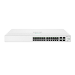HPE Aruba Networking Networking Instant On Switch 24p Gigabit 4p SFP+ 1930