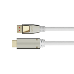 Python GC-M0222 video cable adapter 2 m DisplayPort HDMI White