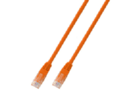 Image of Microconnect 1.5m Cat5e RJ-45 networking cable Orange U/UTP (UTP)