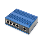 Digitus 4 port gigabit network switch, industrial, unmanaged, 1 RJ45 uplink