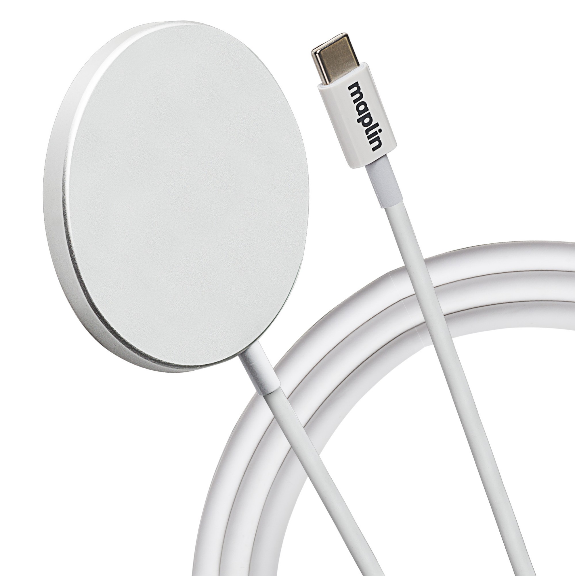 Maplin Magnetic Wireless Charger USB-C 15W