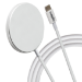 Maplin Wireless Phone Charger 15W Magnetic Fast Charging Pad USB-C Cable