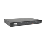 Tripp Lite B064-016-01-IPG NetDirector 16-Port Cat5 KVM over IP Switch - Virtual Media, 1 Remote + 1 Local User, 1U Rack-Mount, TAA