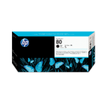 HP 80 zwarte DesignJet printkop en printkopreiniger