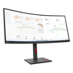 Lenovo ThinkVision T34w-30 computer monitor 86.4 cm (34") 3440 x 1440 pixels Wide Quad HD LED Black