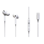 AV Link 100.315UK headphones/headset In-ear USB Type-C White