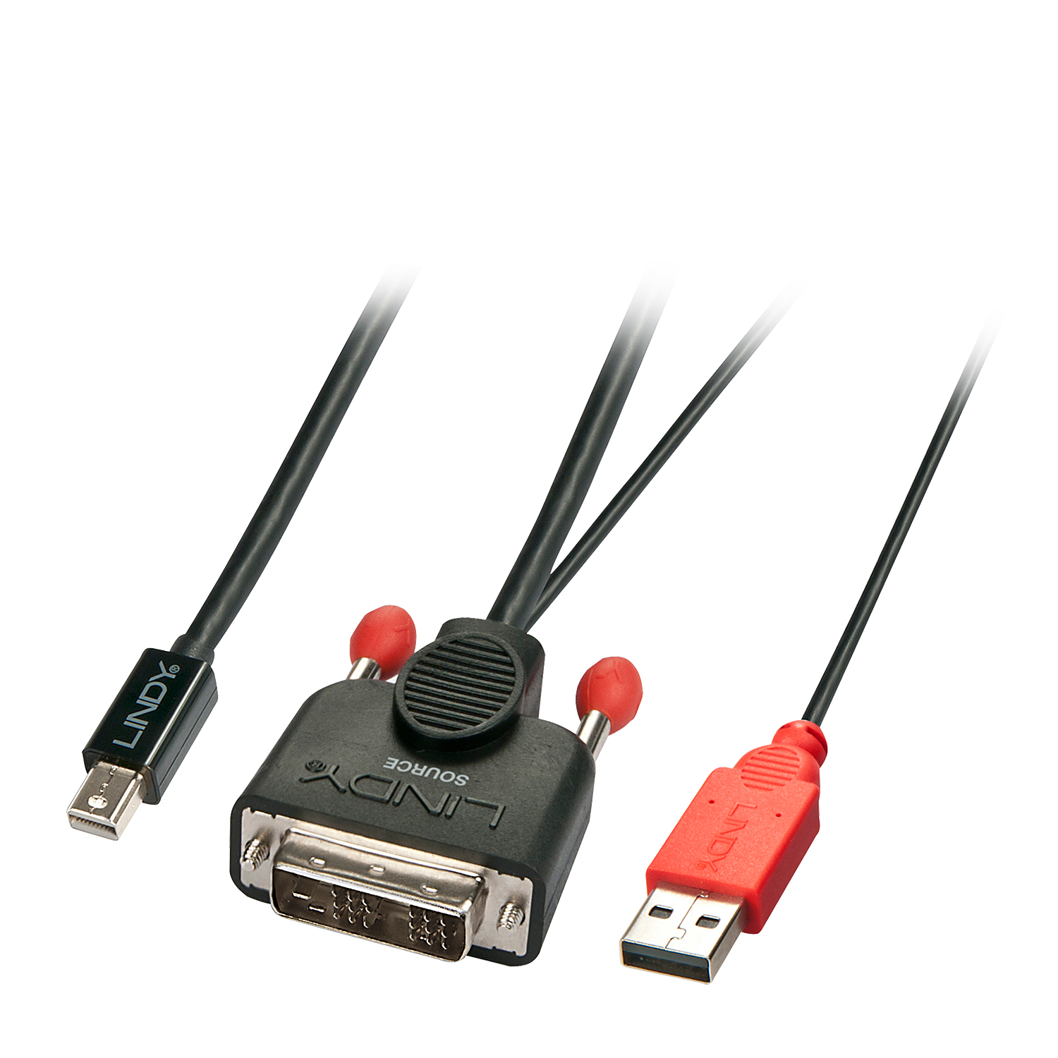 Lindy 41998 video cable adapter 3 m