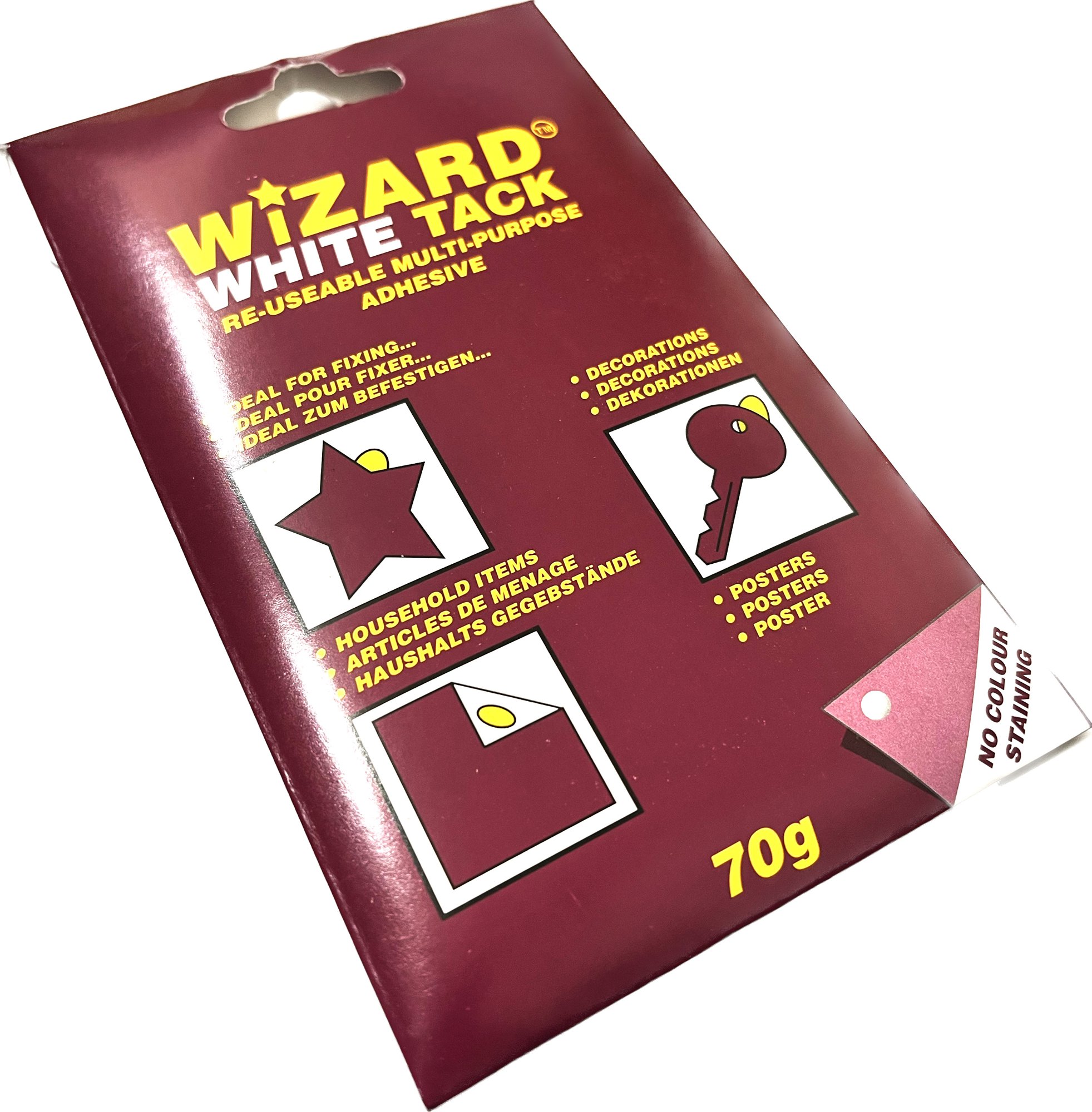 CTS Wholesale White Tack 70g - Single Pack