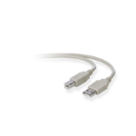 Belkin USB A/B 3m USB cable USB 2.0 118.1" (3 m) USB B Gray