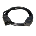 Gembird PC-189-C19 power cable Black 1.5 m C19 coupler C20 coupler