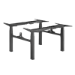LogiLink Sit-stand desk frame, quad motor, face-to-face, easy-use, controller, black