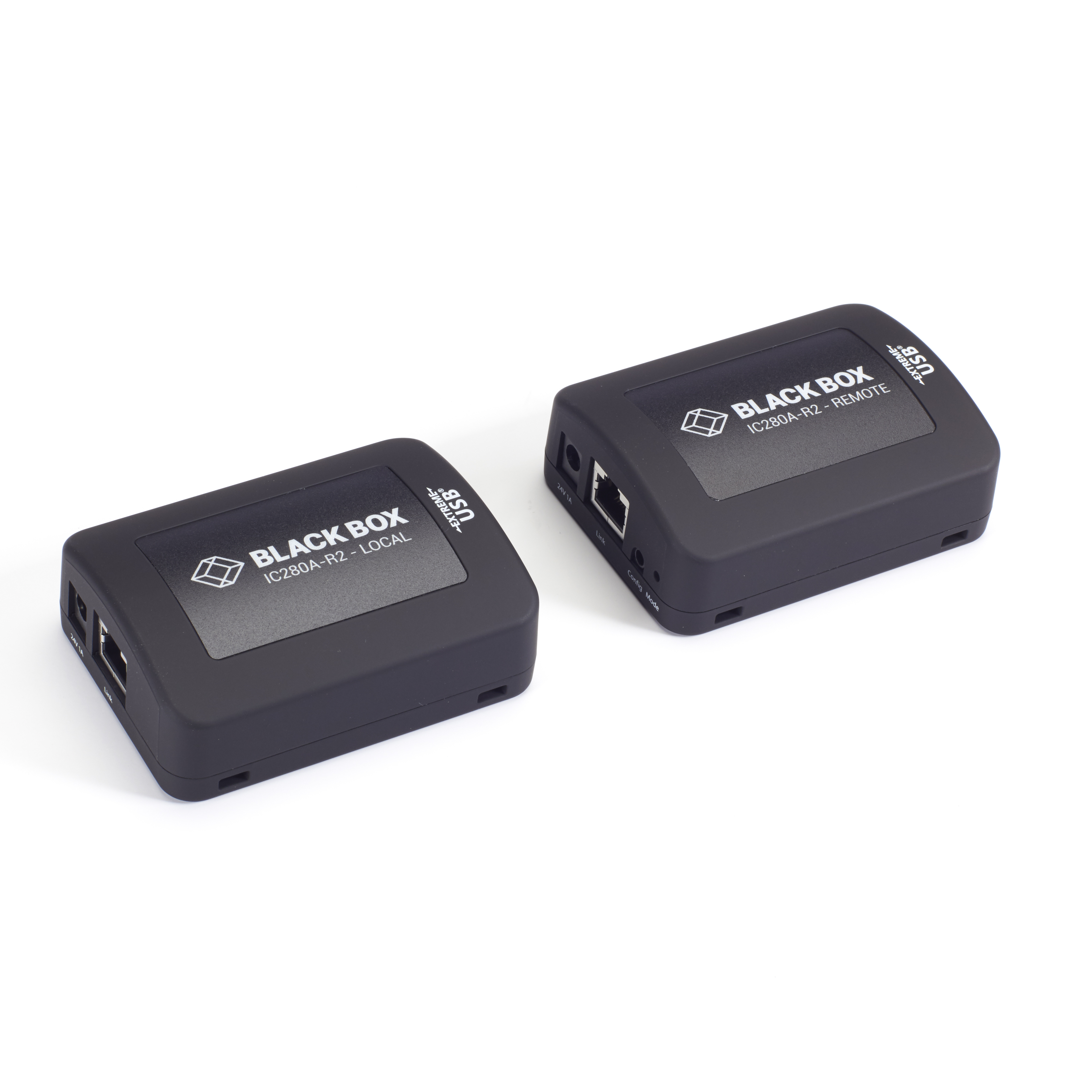 Image of Black Box USB 2.0 EXTENDER 1PORT CAT5 Network transmitter