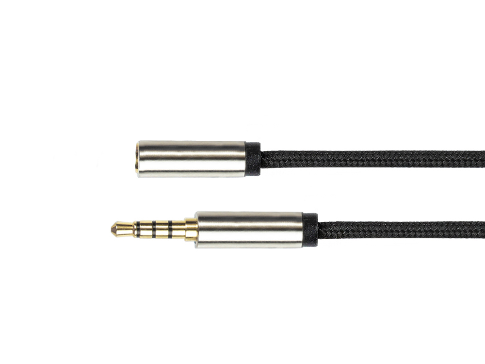 Python GC-M0237 audio cable 1 m 3.5mm Black