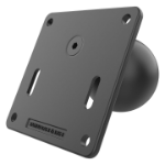 RAM Mounts RAM-D-2461U-IN1 mounting kit Black Aluminium, Rubber