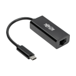 Tripp Lite U436-06N-GB USB-C to Gigabit Network Adapter with Thunderbolt 3 Compatibility - Black