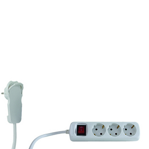 Image of REV 0012326114 power extension 2 m 3 AC outlet(s) Indoor White