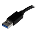 StarTech.com Adattatore Scheda Video esterna USB 3.0 a VGA con HUB a 3 porte USB - Convertitore USB3.0 a VGA - 1920x1200 / 1080p